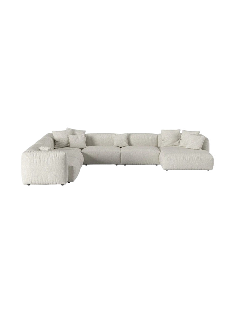 Modulares, 8-Sitzer Design Panorama-Sofa „Martina“ Micadoni