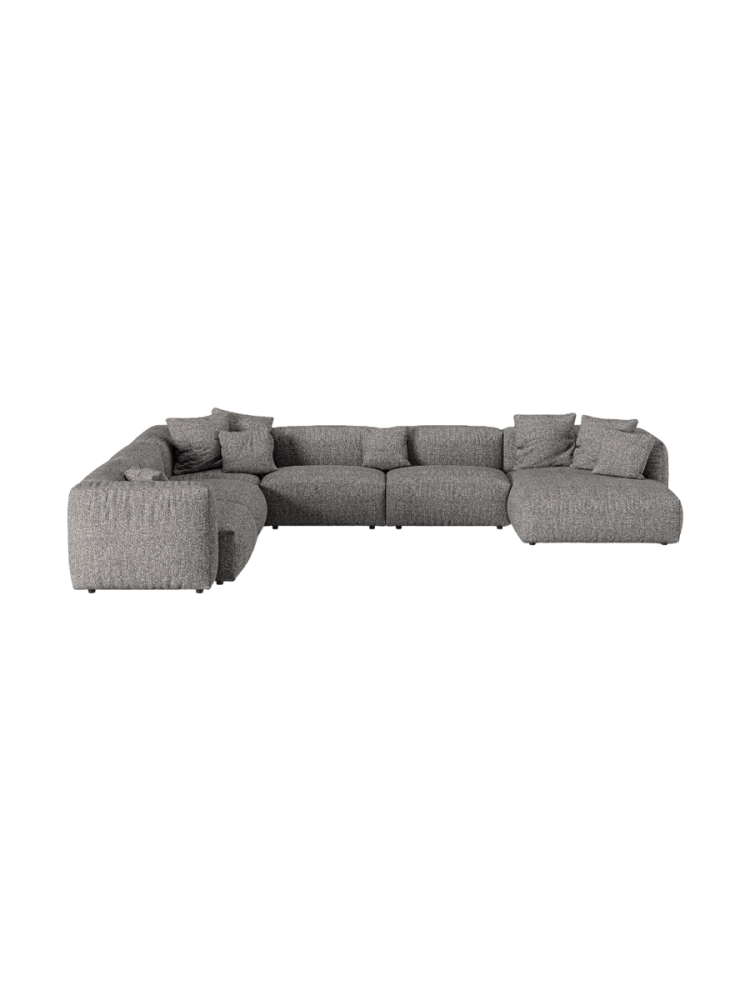 Modulares, 8-Sitzer Design Panorama-Sofa „Martina“ Micadoni