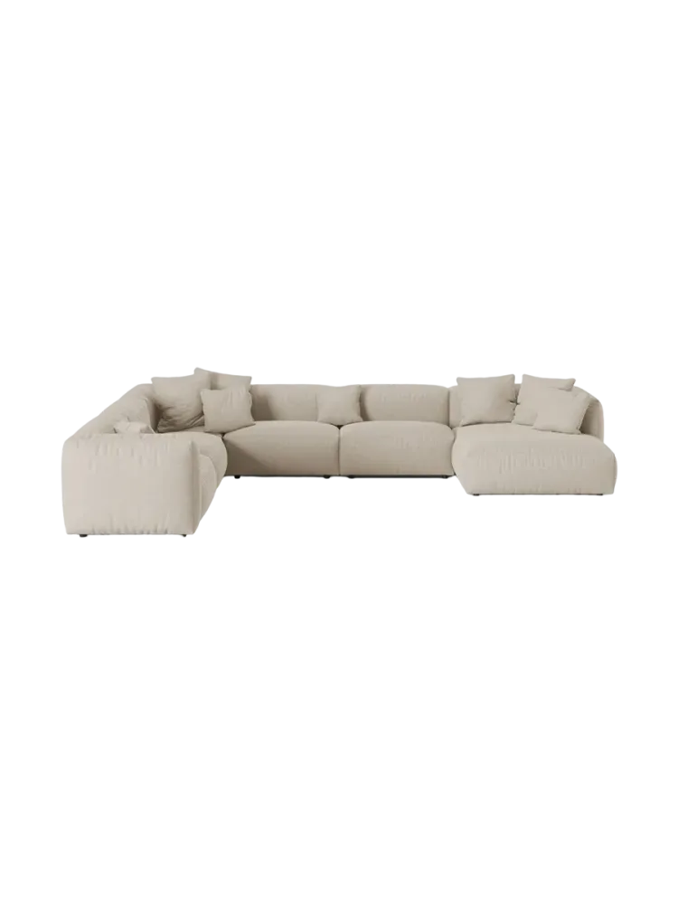 Modulares, 8-Sitzer Design Panorama-Sofa „Martina“ Micadoni
