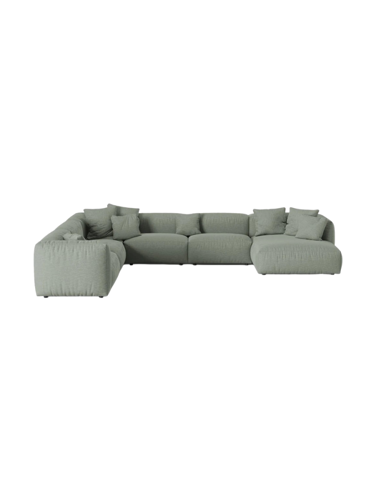 Modulares, 8-Sitzer Design Panorama-Sofa „Martina“ Micadoni