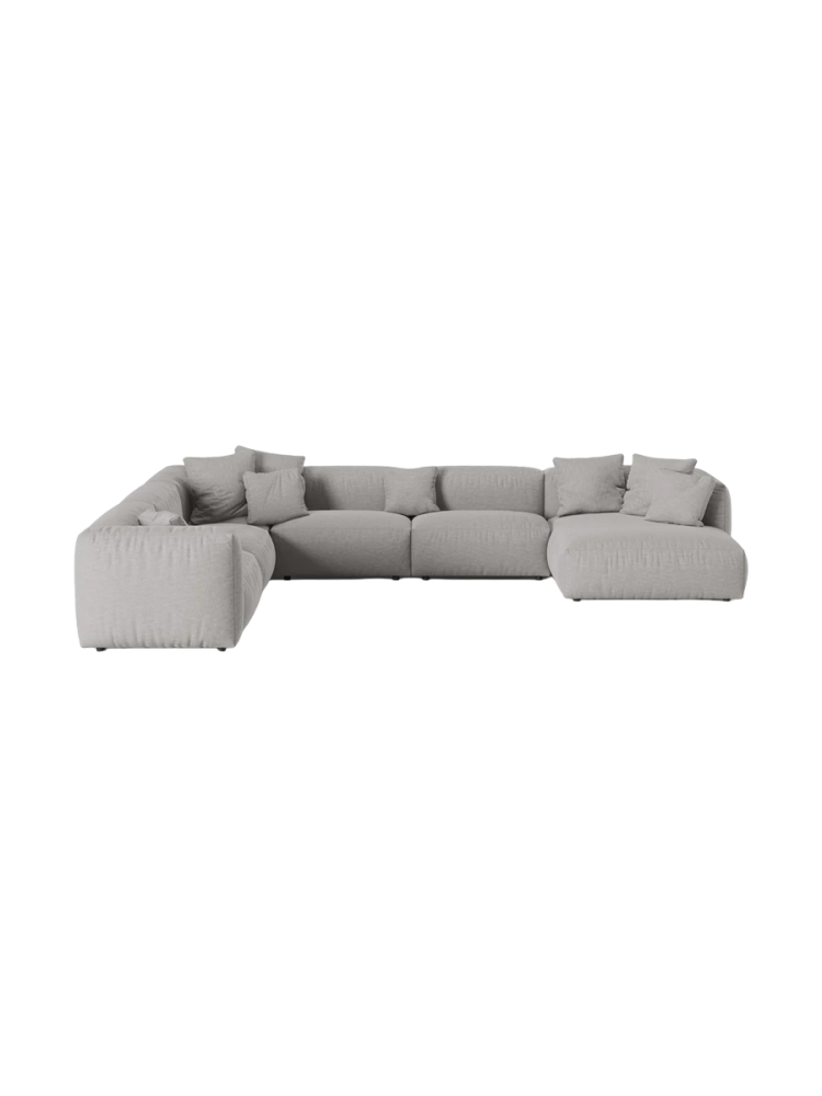 Modulares, 8-Sitzer Design Panorama-Sofa „Martina“ Micadoni