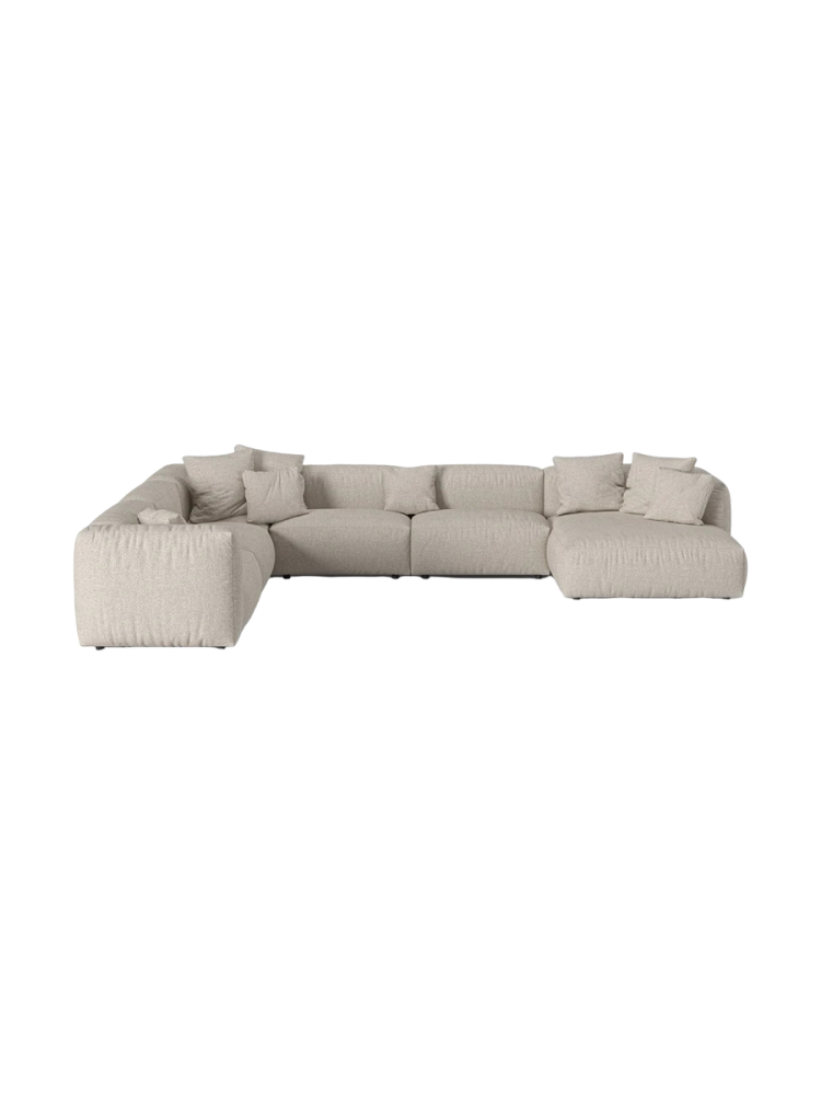 Modulares, 8-Sitzer Design Panorama-Sofa „Martina“ Micadoni