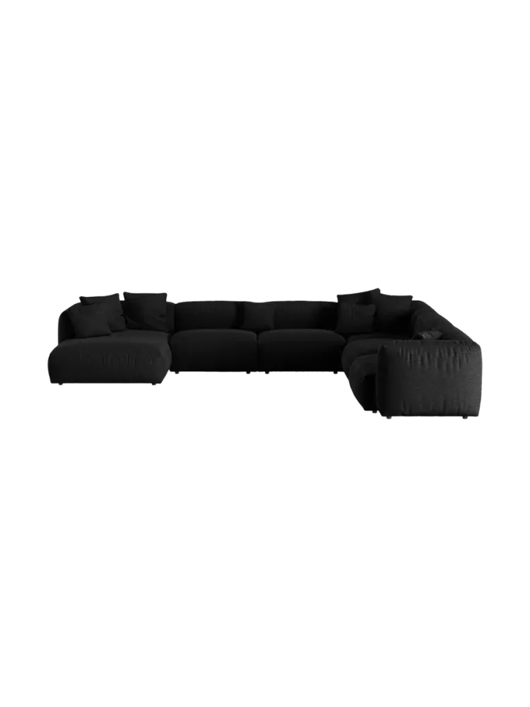 Modulares, 8-Sitzer Design Panorama-Sofa „Martina“ Micadoni