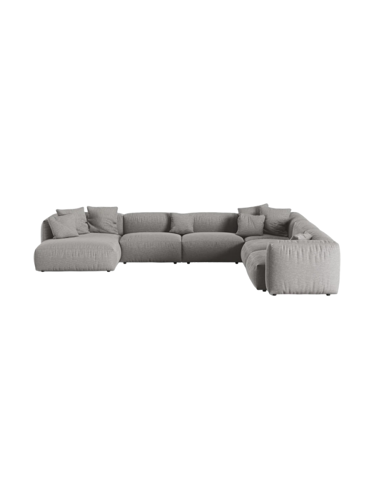 Modulares, 8-Sitzer Design Panorama-Sofa „Martina“ Micadoni