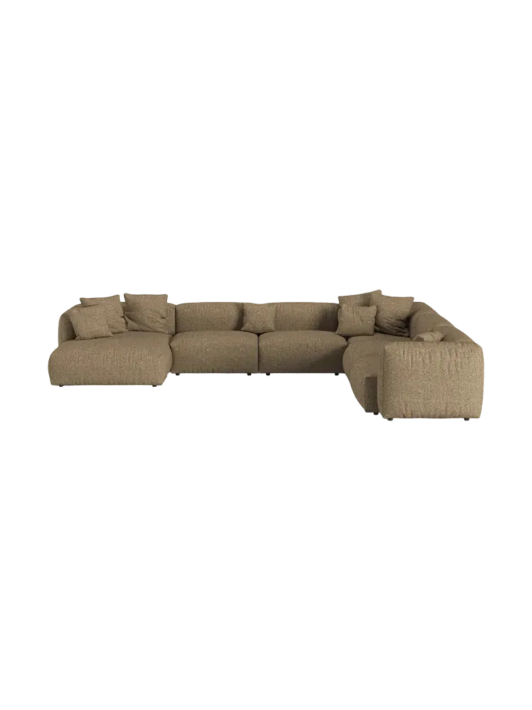 Modulares, 8-Sitzer Design Panorama-Sofa „Martina“ Micadoni