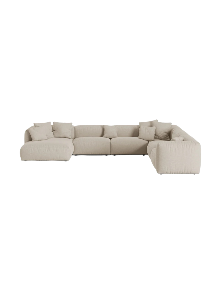 Modulares, 8-Sitzer Design Panorama-Sofa „Martina“ Micadoni