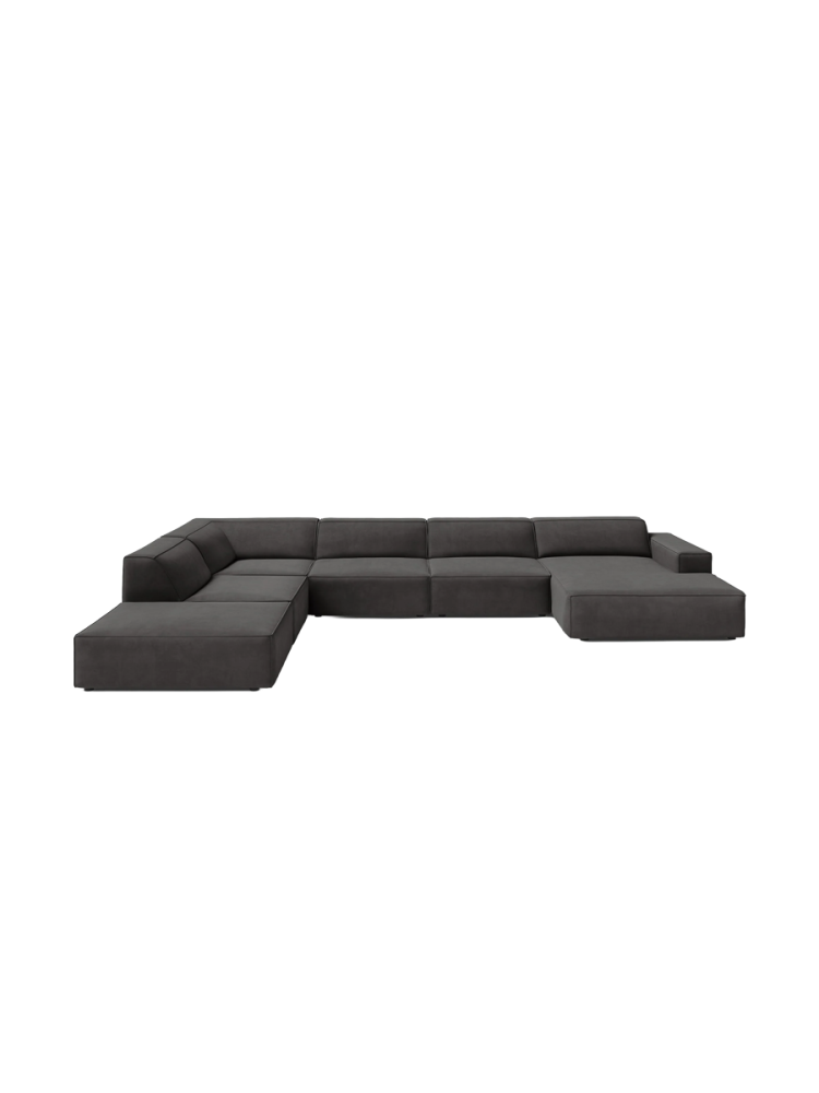 Grosses 7-Sitzer Design Panoramasofa „Jodie“ Chosen by Bloomingloft