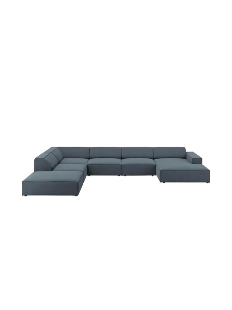 Grosses 7-Sitzer Design Panoramasofa „Jodie“ Chosen by Bloomingloft