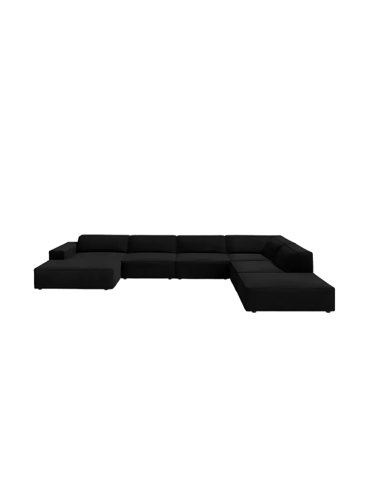 Grosses 7-Sitzer Design Panoramasofa „Jodie“ Chosen by Bloomingloft