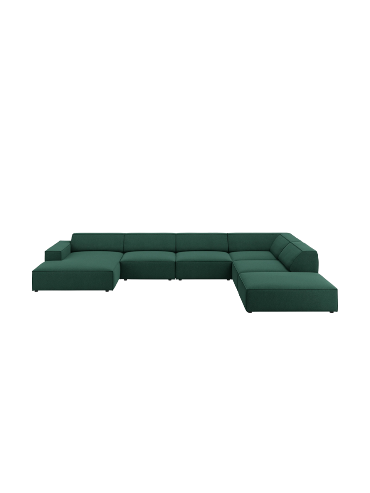 Grosses 7-Sitzer Design Panoramasofa „Jodie“ Chosen by Bloomingloft