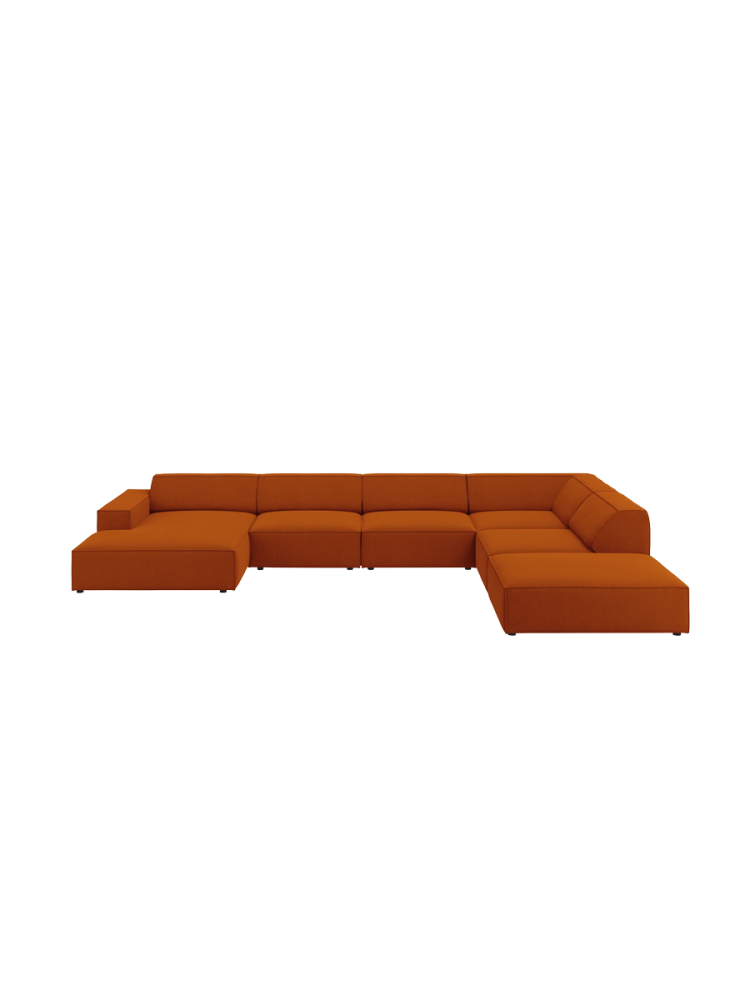 Grosses 7-Sitzer Design Panoramasofa „Jodie“ Chosen by Bloomingloft