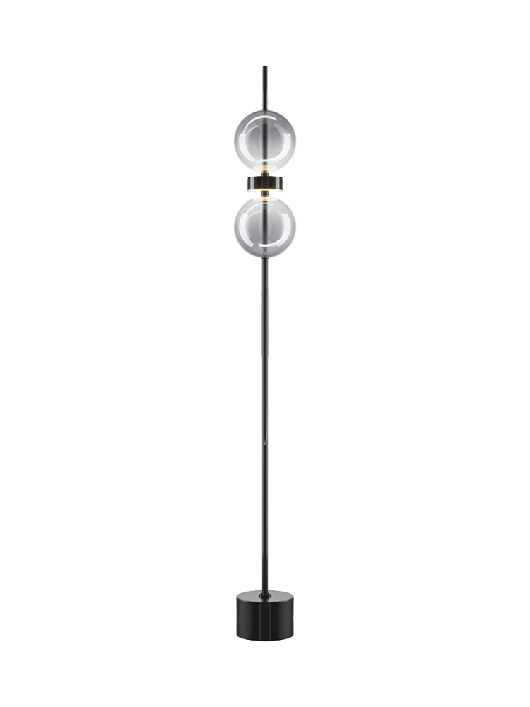 LED Design Stehlampe „Double Moon