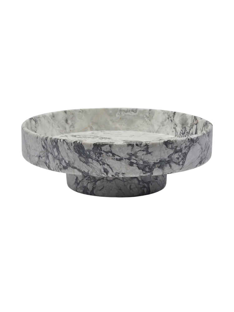Aquanova - Tablett rund, 30X10CM, Grau