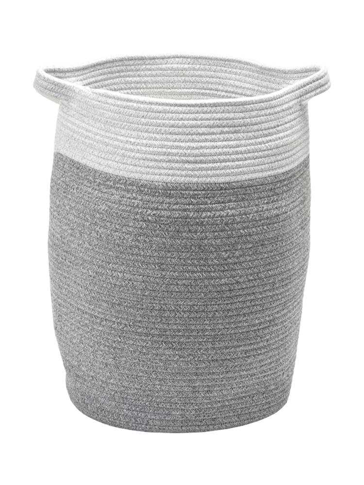 Design Aufbewahrungs- und Wäschekorb „Osman“ Medium, Ø 36 x 50 cm Aquanova