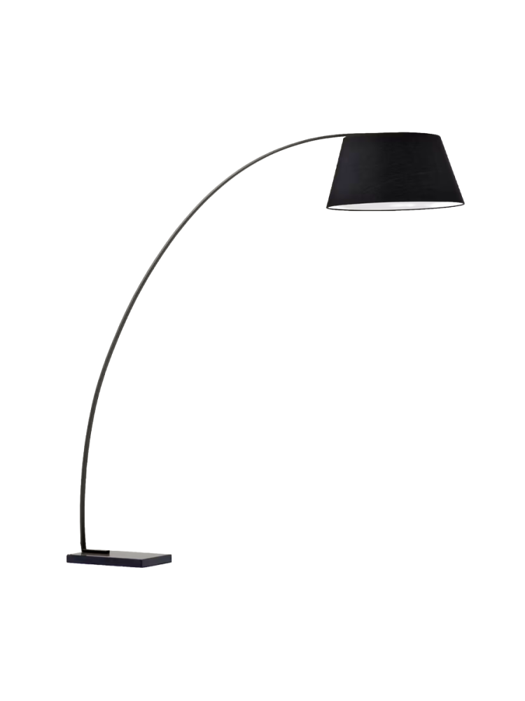 Design-Bogenlampe „Jule“ mit Marmorsockel Kave Home