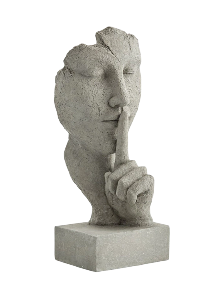 Dekorationsfigur „Serafina Finger auf Mund“ Lene Bjerre