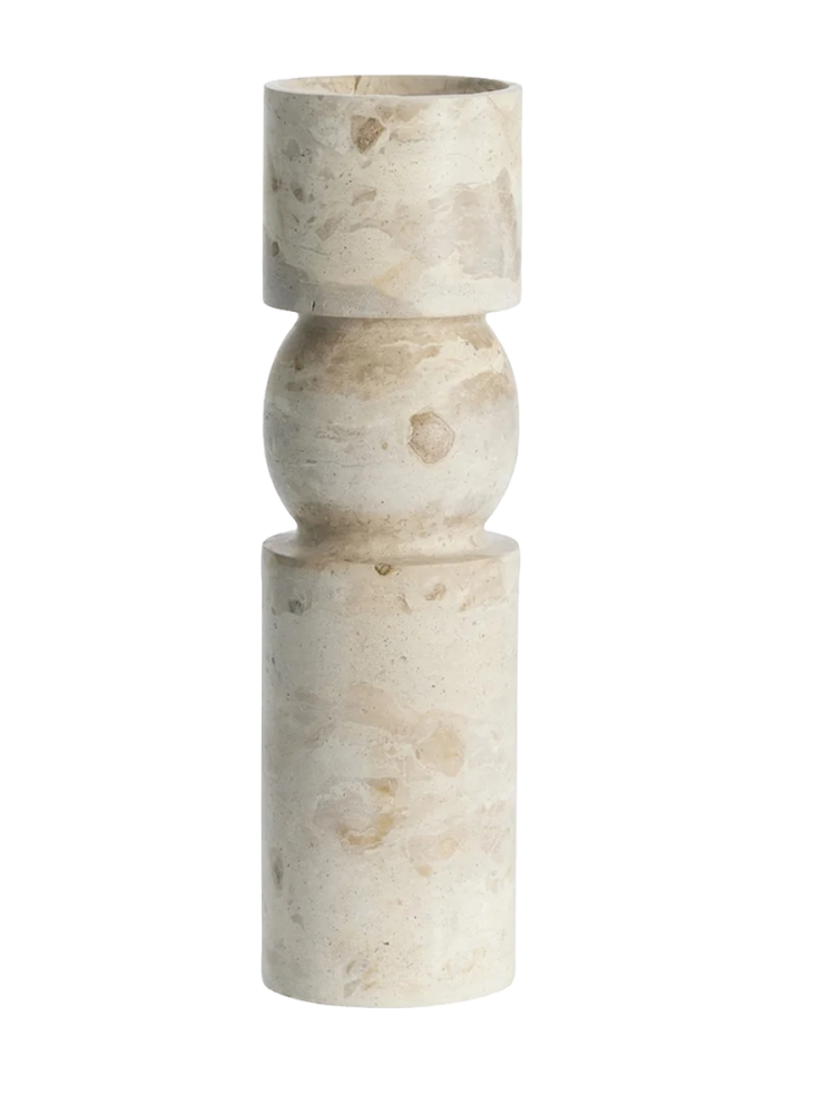 Grosser Design Kerzenhalter „Ellia“ aus Marmor Lene Bjerre