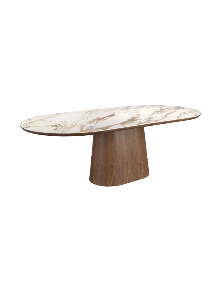 Ovaler Design Esstisch „Dunia“ 240 x 120 cm Angel Cerdá