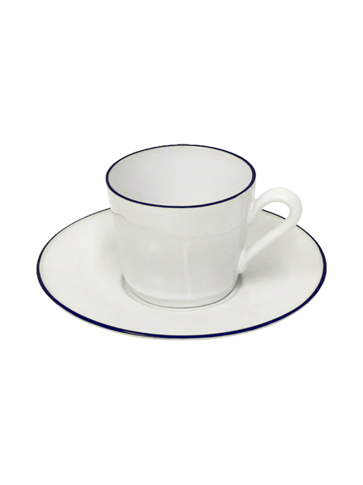 Handgefertigte Tee- & Kaffeetasse „Beja“ mit Untersetzer Costa Nova