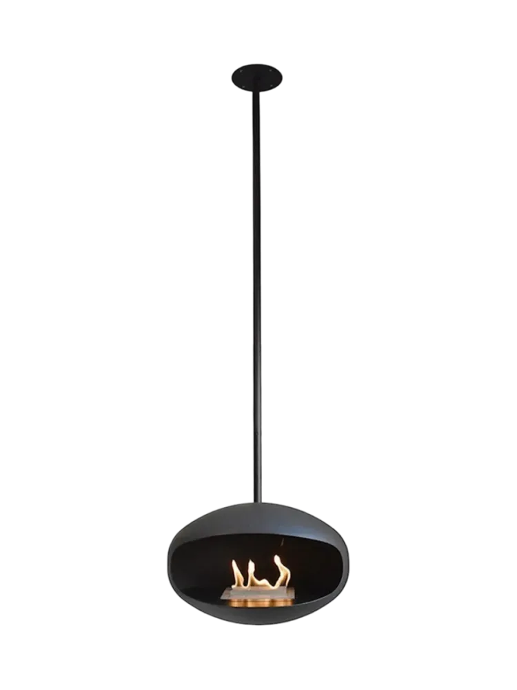 Design Bioethanol Kamin „Cocoon Aeris“ - Schwarz Cocoon Fires
