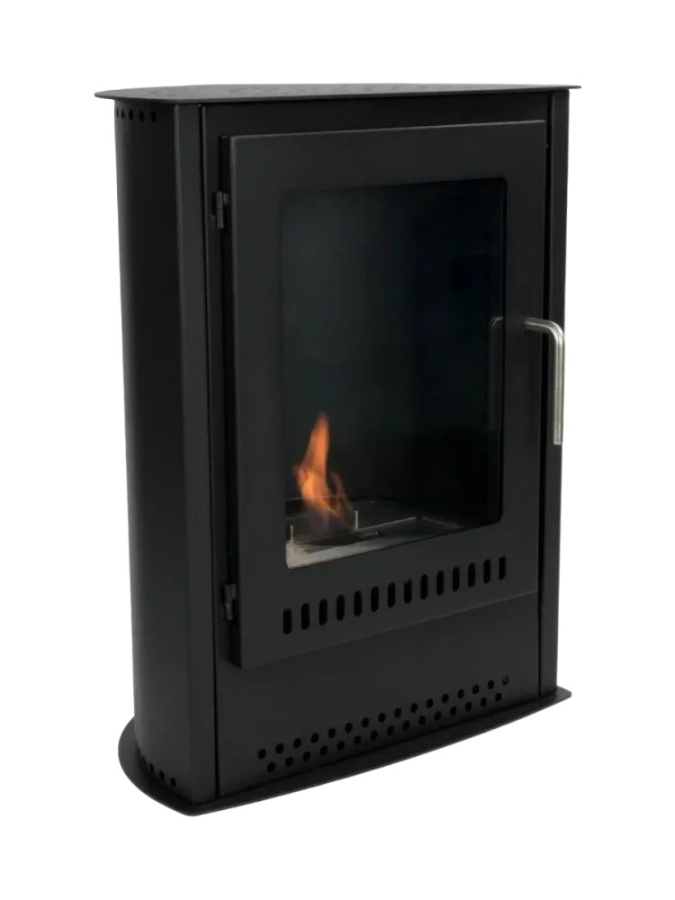 Design Bioethanol Kamin „Carson“, schwarz CACHFIRES