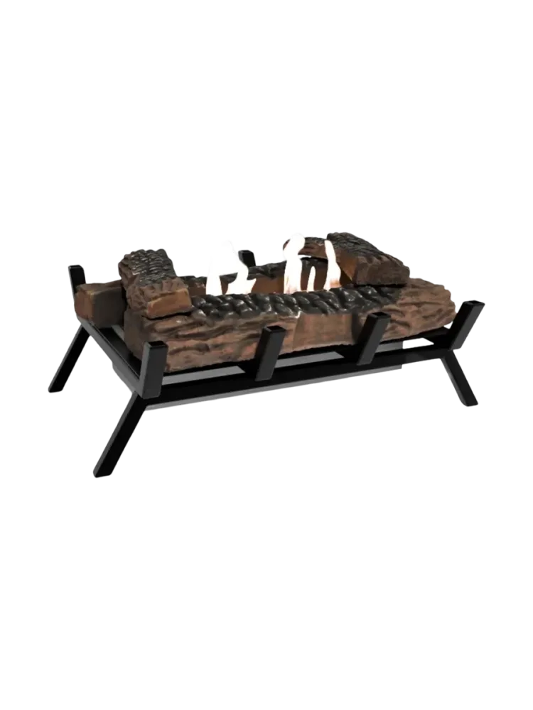 Design Bioethanol Feuerstelle“Grate M“ Schwarz CACHFIRES