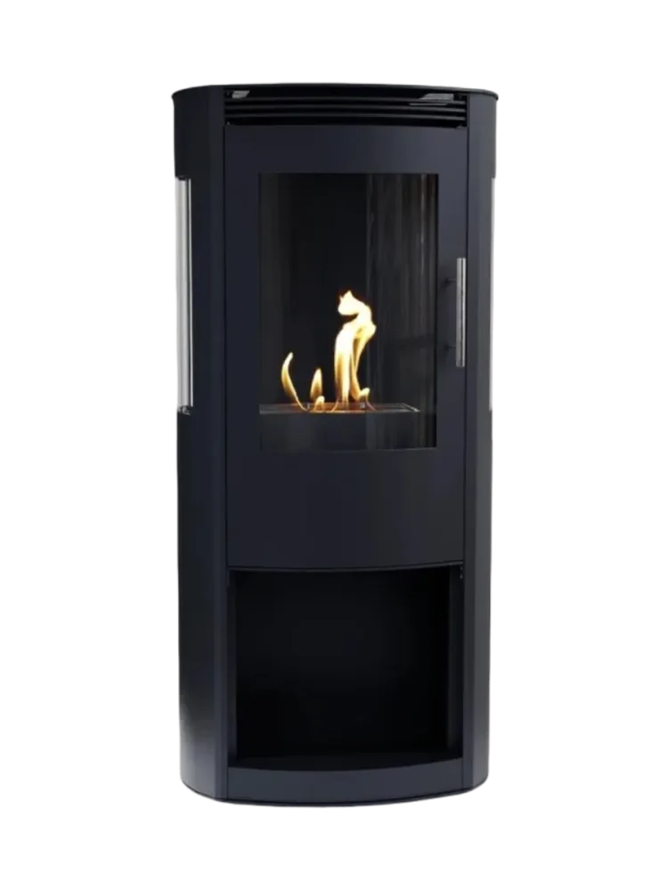 Design Bioethanol Kaminofen „Lincoln“ - Schwarz CACHFIRES