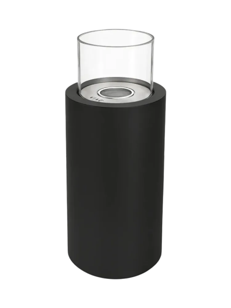 Design Bioethanol Säulenkamin „Dualis“ - Schwarz CACHFIRES