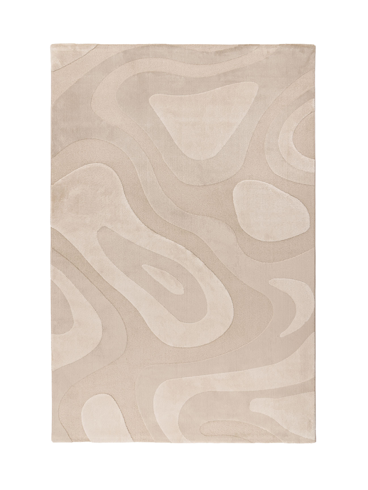 Hochwertiger Design Teppich „Bergamo 702“ - Beige LALEE