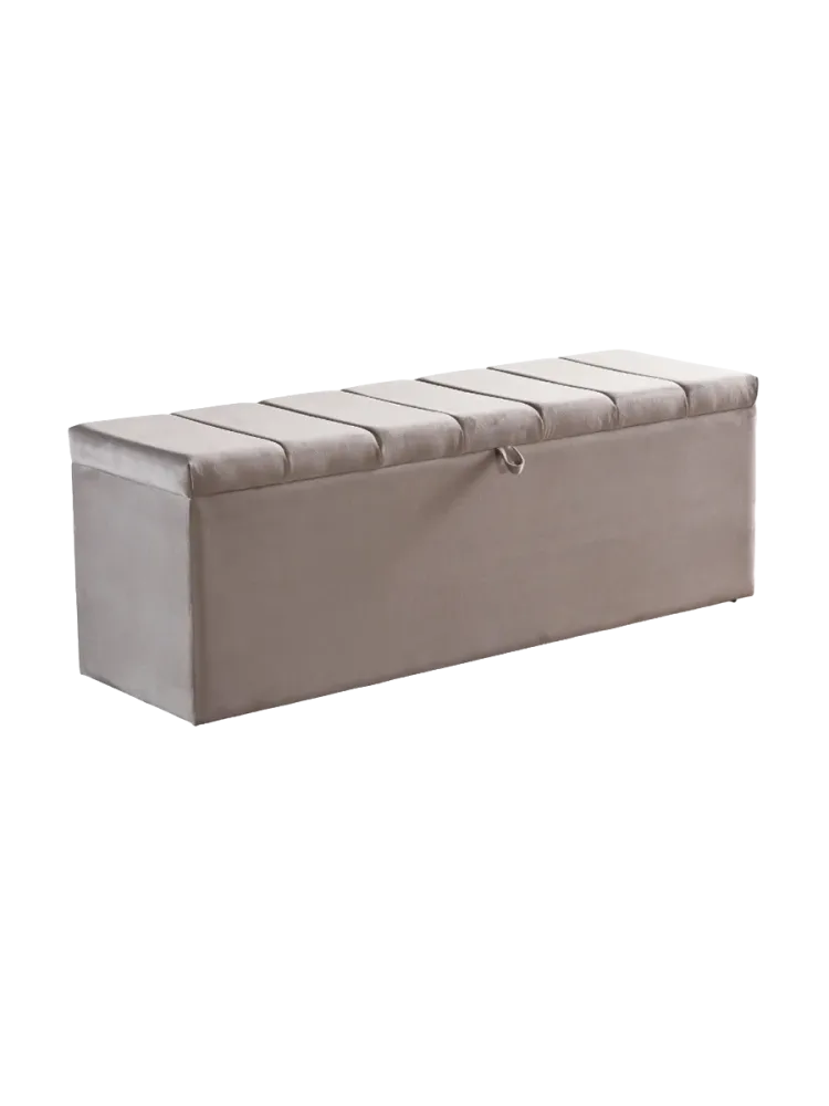 Design Boxspringbett „Bristol“, verschiedene Grössen Beige / Light Taupe SCANDIBEDDING
