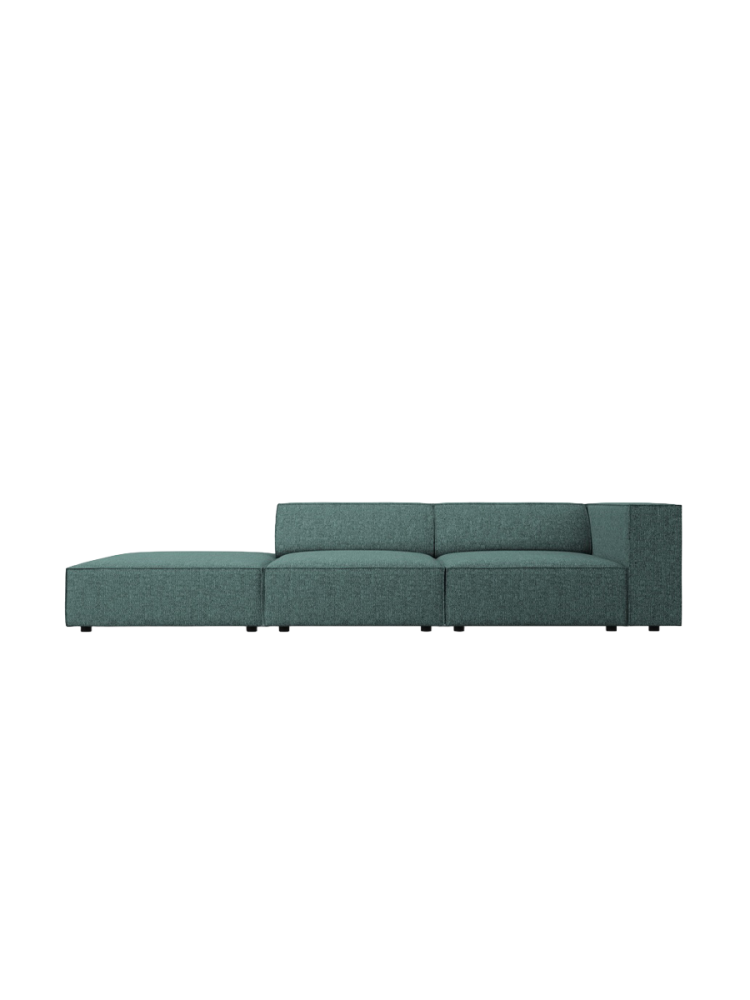 4-Sitzer Design Sofa „Arendal“ mit Ottomane chosen by Bloomingloft