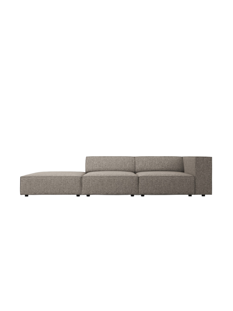 4-Sitzer Design Sofa „Arendal“ mit Ottomane chosen by Bloomingloft