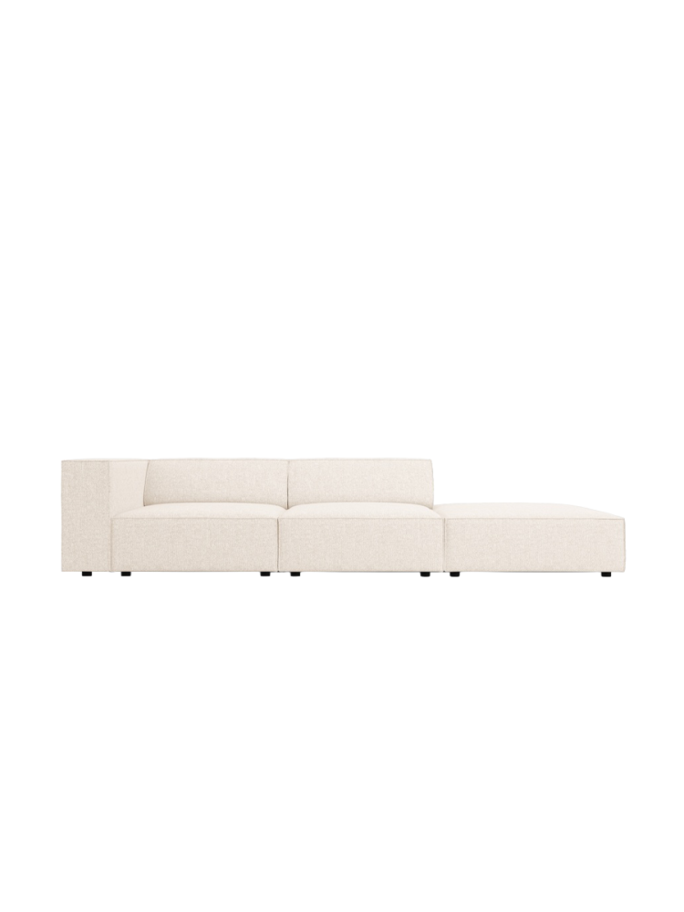 4-Sitzer Design Sofa „Arendal“ mit Ottomane chosen by Bloomingloft