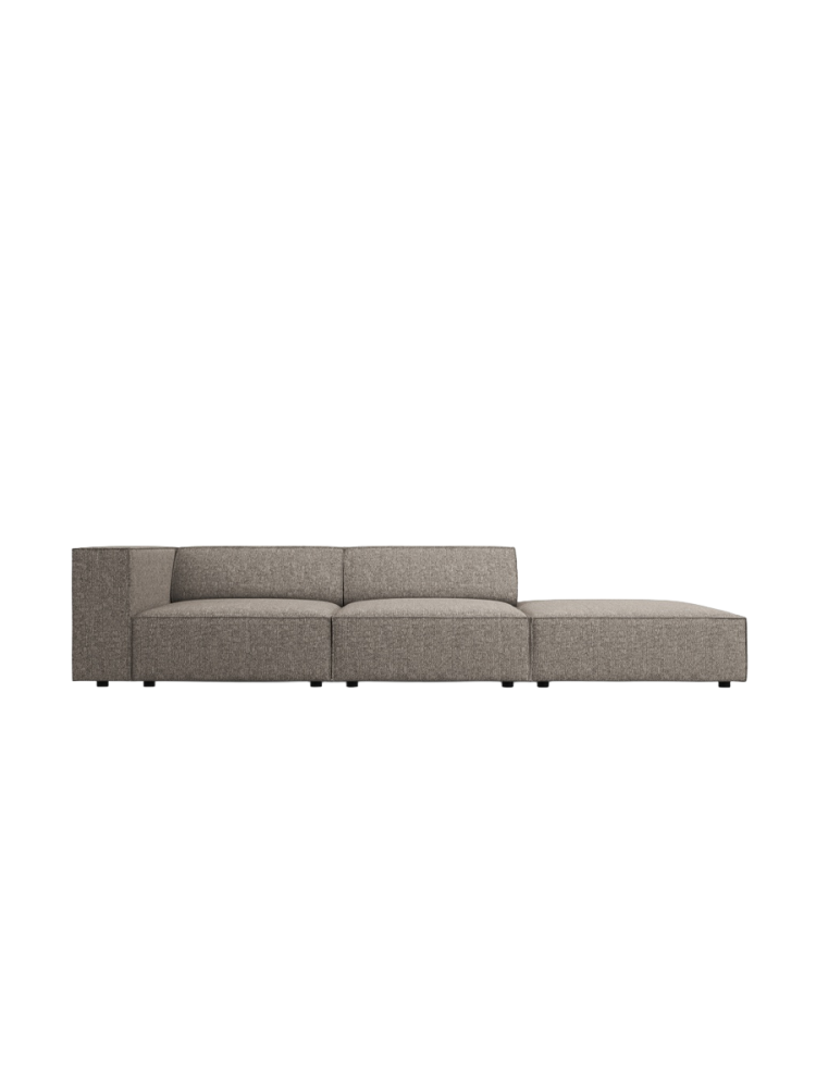 4-Sitzer Design Sofa „Arendal“ mit Ottomane chosen by Bloomingloft