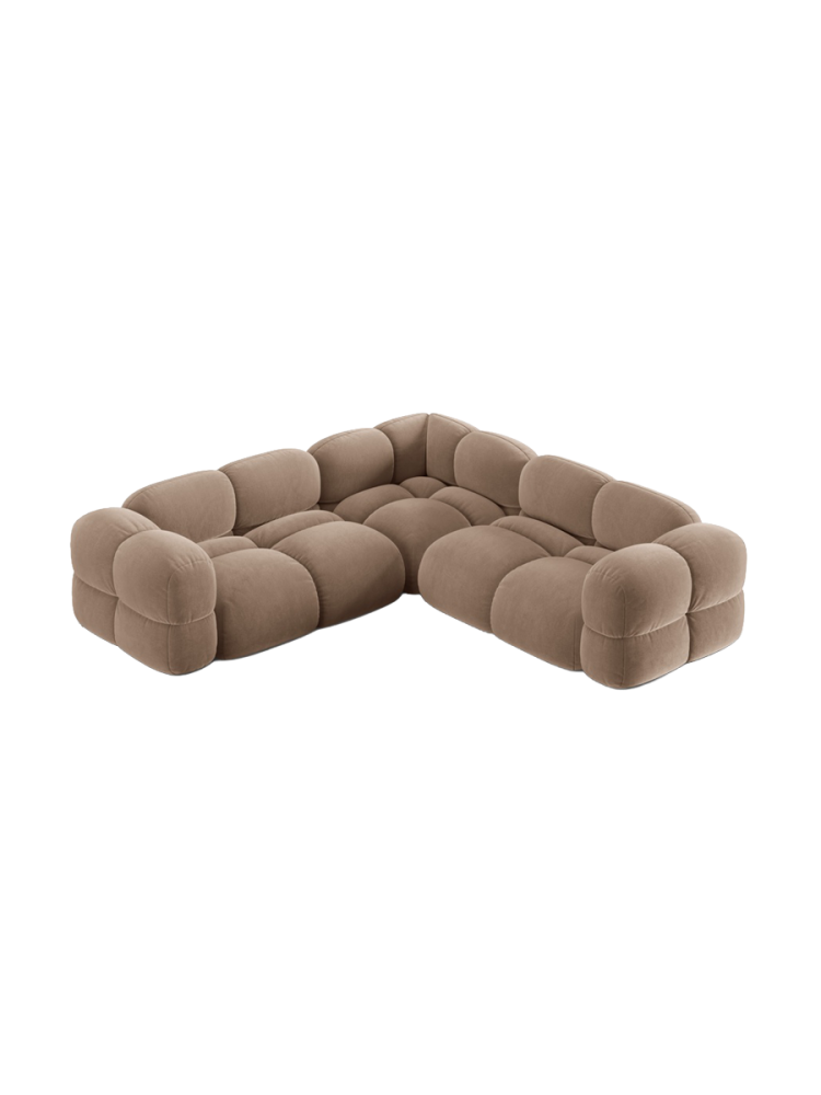4-Sitzer Design Ecksofa „Loretto“ chosen by Bloomingloft