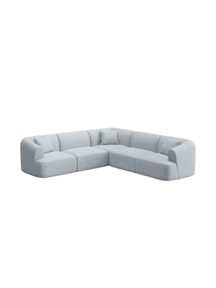 6-Sitzer Design Ecksofa „Campi“ chosen by Bloomingloft