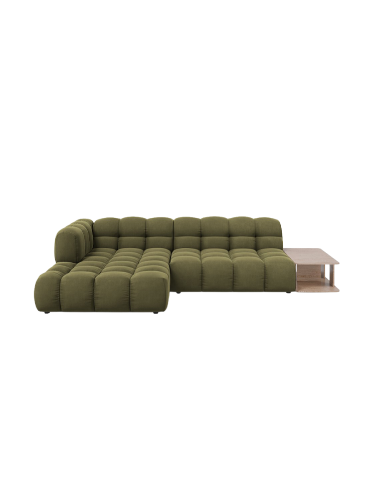 4-Sitzer Design Ecksofa „Sky“ mit Beistelltisch chosen by Bloomingloft