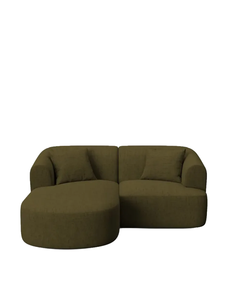 3-Sitzer Design Ecksofa „Campi“ chosen by Bloomingloft
