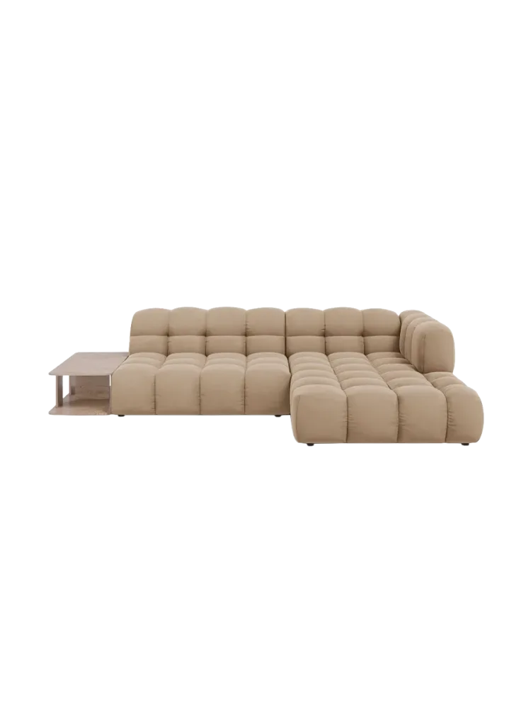 4-Sitzer Design Ecksofa „Sky“ mit Beistelltisch chosen by Bloomingloft