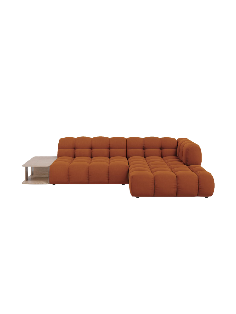 4-Sitzer Design Ecksofa „Sky“ mit Beistelltisch chosen by Bloomingloft