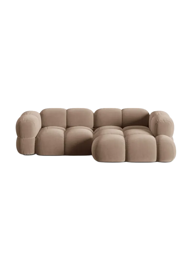 3-Sitzer Design Ecksofa „Loretto“ chosen by Bloomingloft
