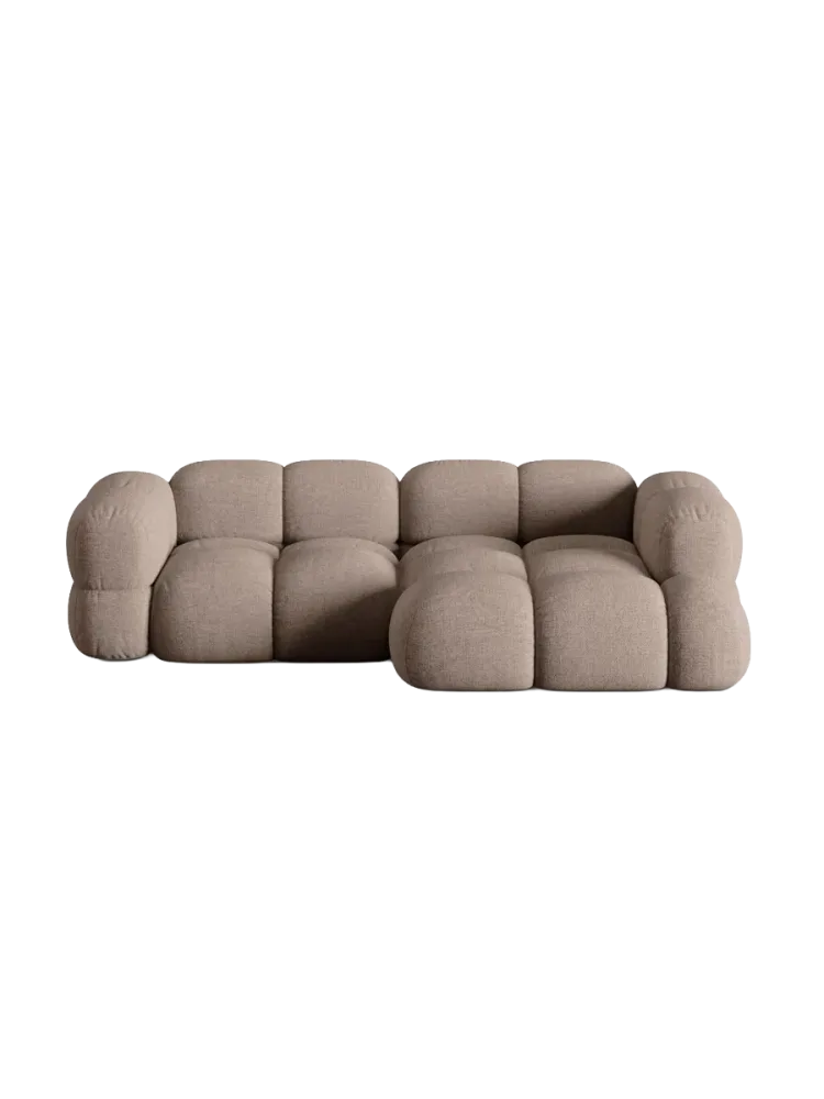 3-Sitzer Design Ecksofa „Loretto“ chosen by Bloomingloft