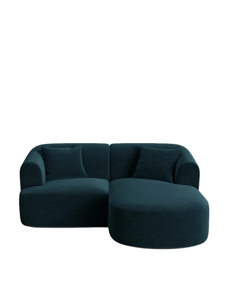3-Sitzer Design Ecksofa „Campi“ chosen by Bloomingloft