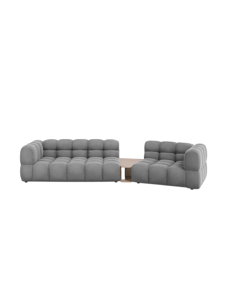 3-Sitzer Design Sofa „Sky“ mit Beistelltisch chosen by Bloomingloft