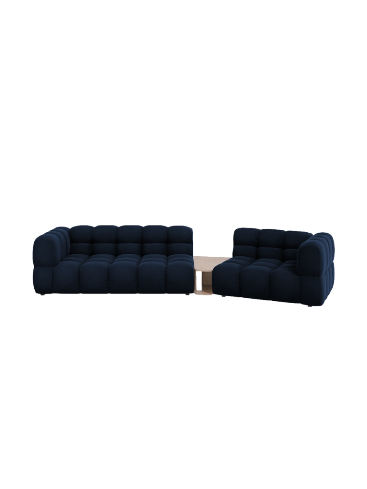 3-Sitzer Design Sofa „Sky“ mit Beistelltisch chosen by Bloomingloft