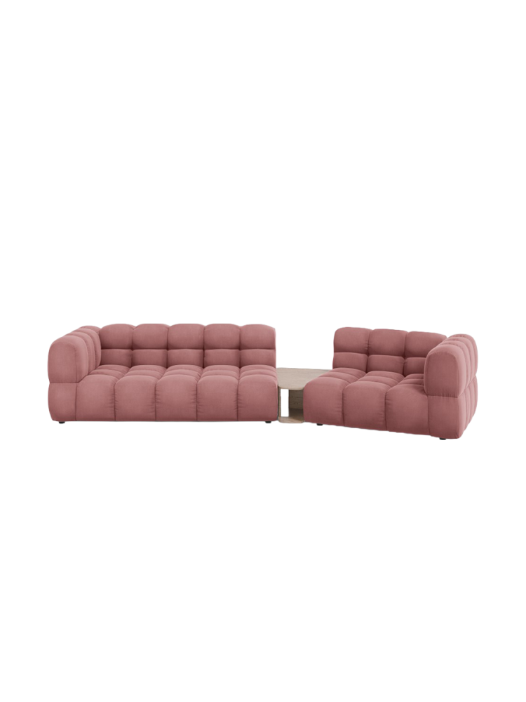 3-Sitzer Design Sofa „Sky“ mit Beistelltisch chosen by Bloomingloft