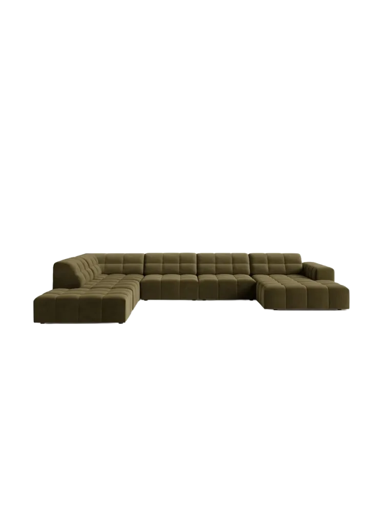 7-Sitzer Design Panorama-Sofa „Chicago“ chosen by Bloomingloft