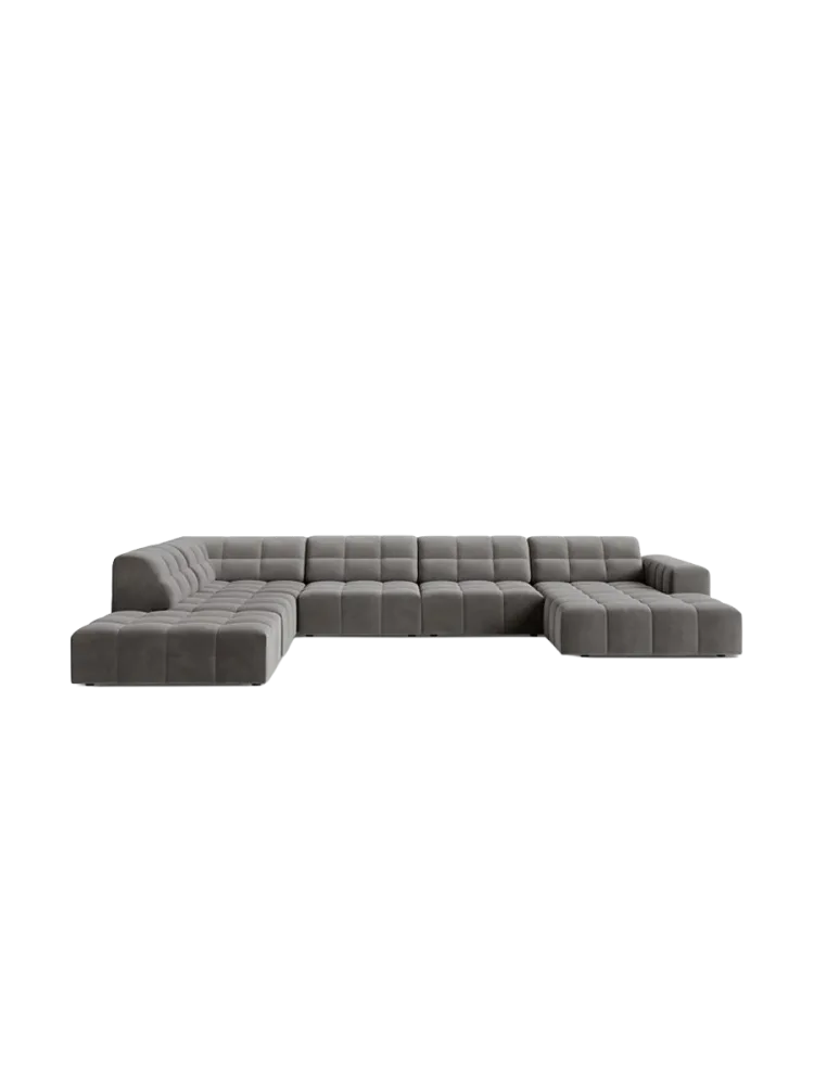 7-Sitzer Design Panorama-Sofa „Chicago“ chosen by Bloomingloft
