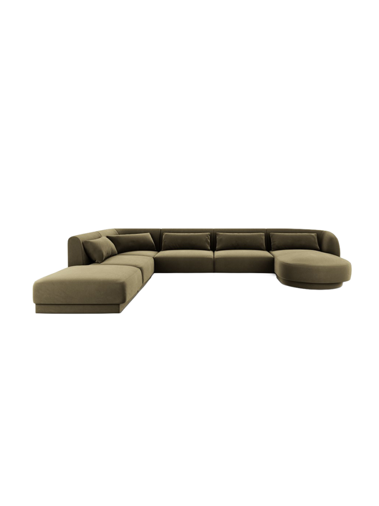 6-Sitzer Design Panorama-Sofa „Tulum“ chosen by Bloomingloft