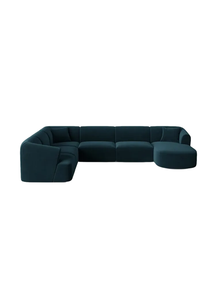 7-Sitzer Design Panorama-Sofa „Campi“ chosen by Bloomingloft